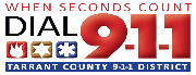 Tarrant County 9-1-1 District Logo